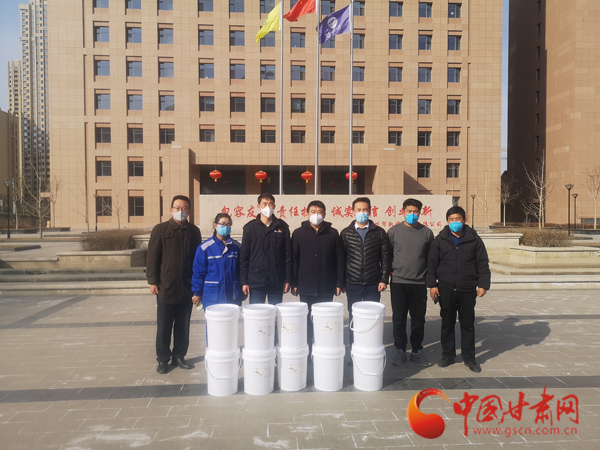 【甘肅全民戰(zhàn)“疫”】暖心！民革蘭州市委會(huì)捐助首批1噸防疫物資（圖）