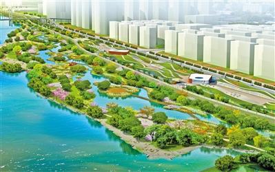 54萬平方米 雁灘濕地公園“入畫來”！