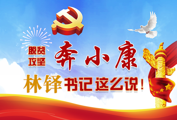長圖|脫貧奔小康，林鐸書記這么說！
