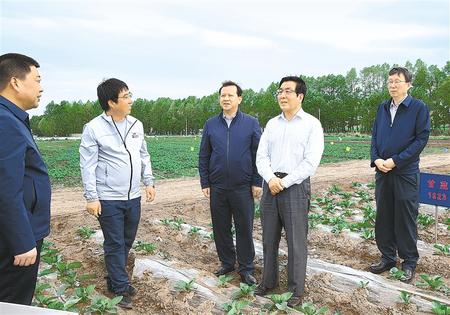 林鐸在天?？h調(diào)研指導脫貧攻堅工作時強調(diào)  拉開架勢持續(xù)用力構(gòu)建扶貧產(chǎn)業(yè)體系 多措并舉固強補弱鞏固提升脫貧成果