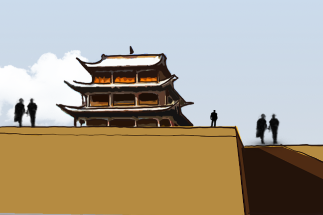 【直擊嘉峪關變遷】手繪長圖丨嘉峪關城648歲了！帶你漫游關城保護記