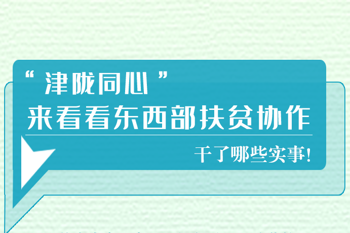 長圖|東西部扶貧協(xié)作,天津做了哪些實事？