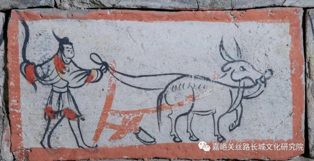 牛年話?！斡P(guān)新城魏晉墓群畫像磚中的“牛”