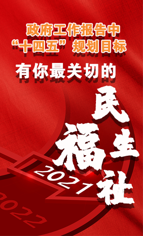 政府工作報告中“十四五”規(guī)劃目標，有你最關(guān)切的民生福祉！