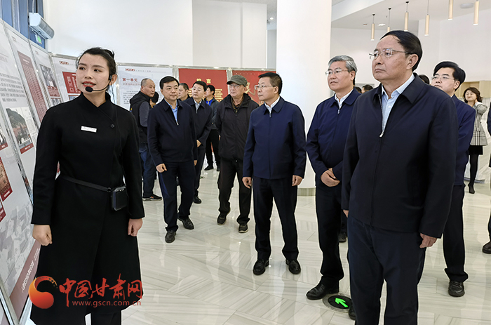 “學黨史、頌黨恩、跟黨走——紅色文化進校園”活動在蘭舉行 歐陽堅李榮燦出席（圖）