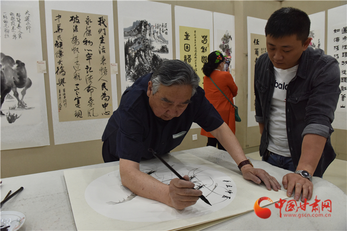 蘭州市城關區(qū)政協(xié)舉辦慶祝中國共產黨成立100周年翰墨飄香書畫交流活動