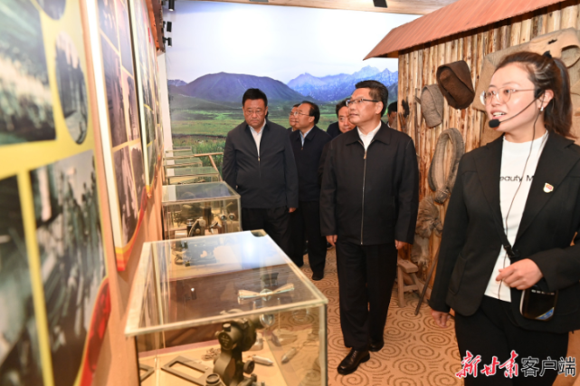 任振鶴在張掖市調研時強調：完整準確全面貫徹新發(fā)展理念，建設生態(tài)友好發(fā)展向好生活美好的“金張掖”