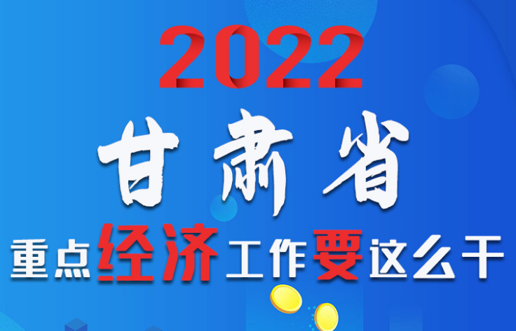 【甘快看·圖解】速覽！2022甘肅省重點(diǎn)經(jīng)濟(jì)工作要這么干！