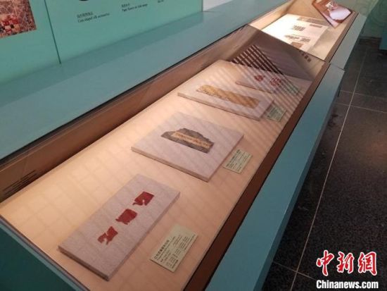 圖為展覽現(xiàn)場(chǎng)。　敦煌研究院供圖