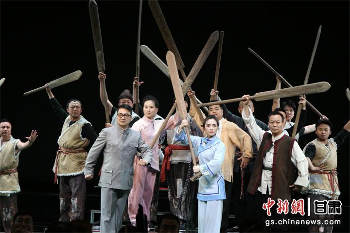 圖為演出劇照。甘肅省隴劇院供圖