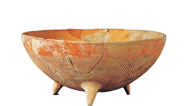 【黃河遺彩】探源鯢魚紋彩陶瓶